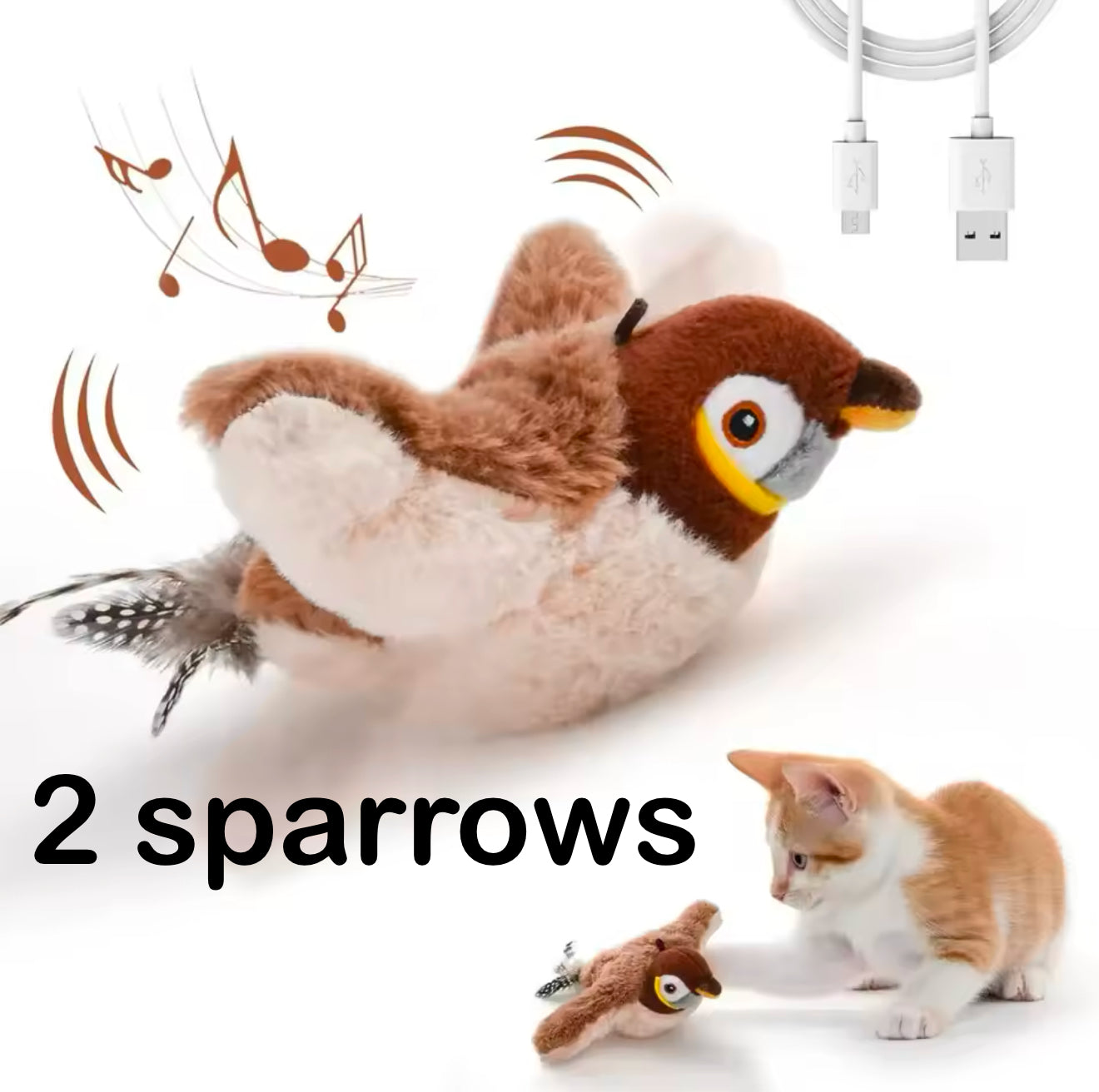 Flappysparrow™ Your pet best friend🐈🐕